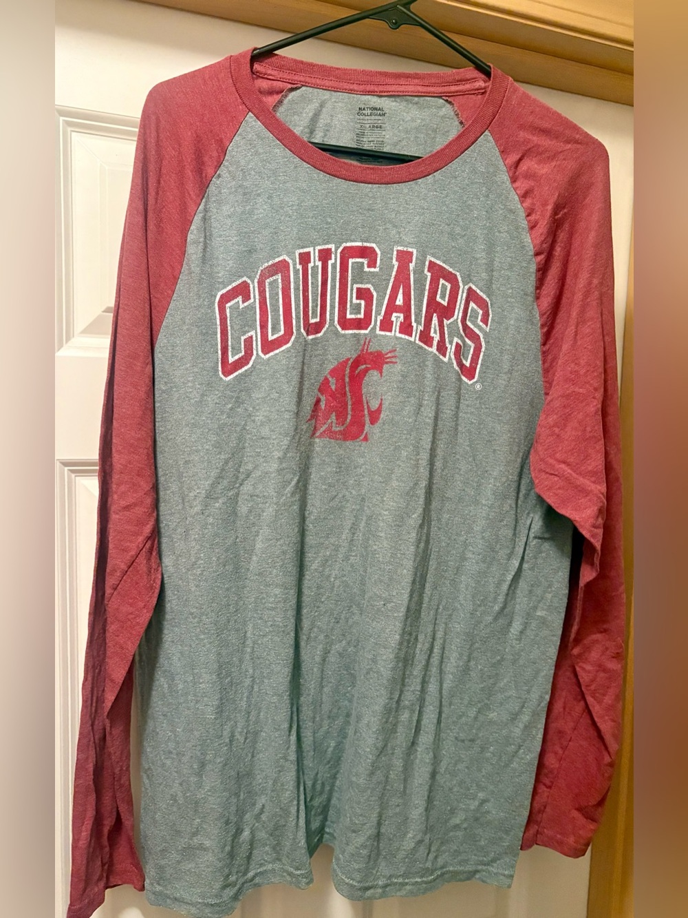 NCAA Women’s National Collegian Washington State Long sleeve Tee Size XL